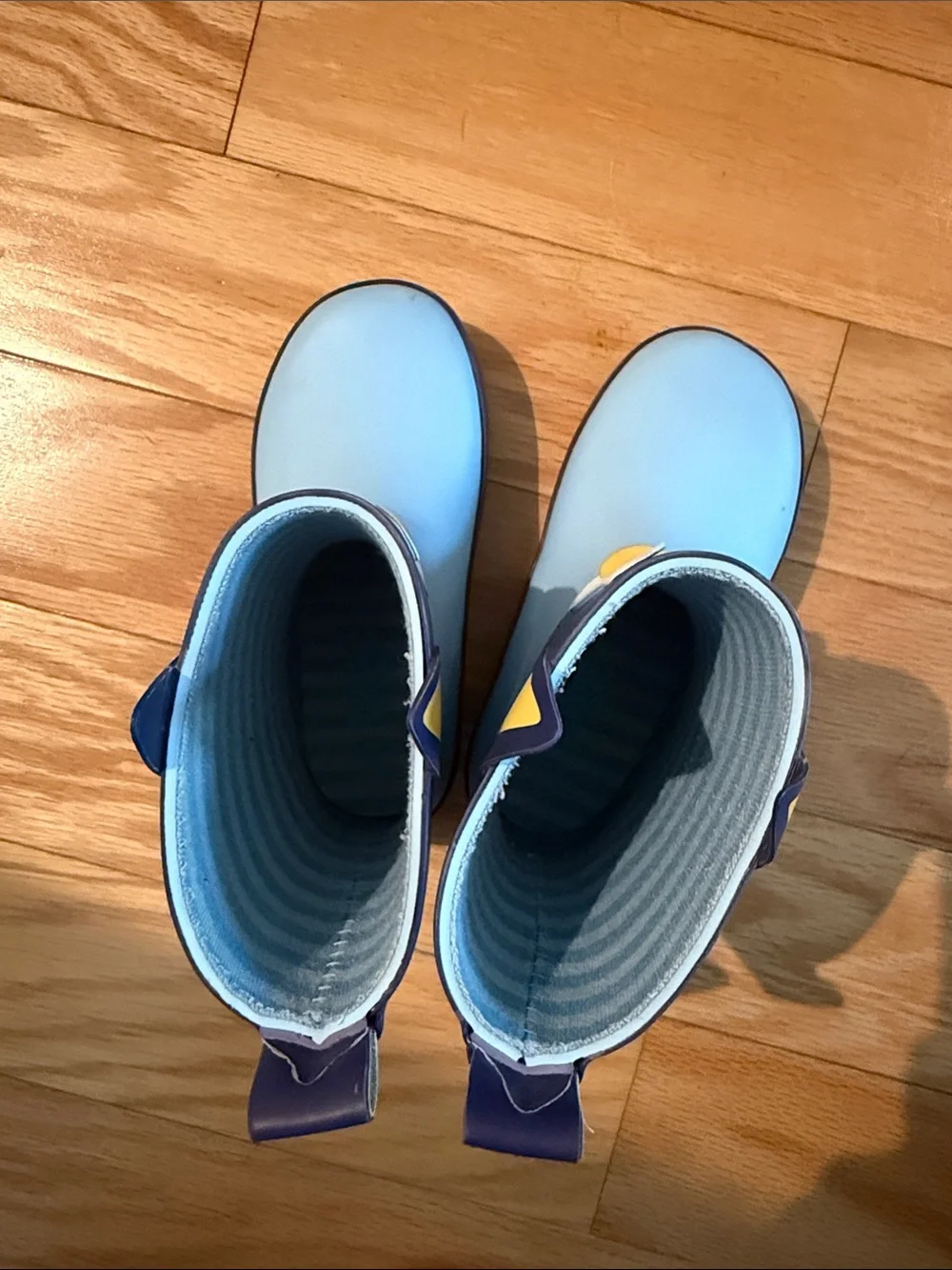 Stride Rite White Mary Jane Shoes and Bluey Rainboot Bundle